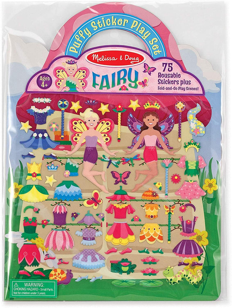Reusable Puffy Stickers Fairy