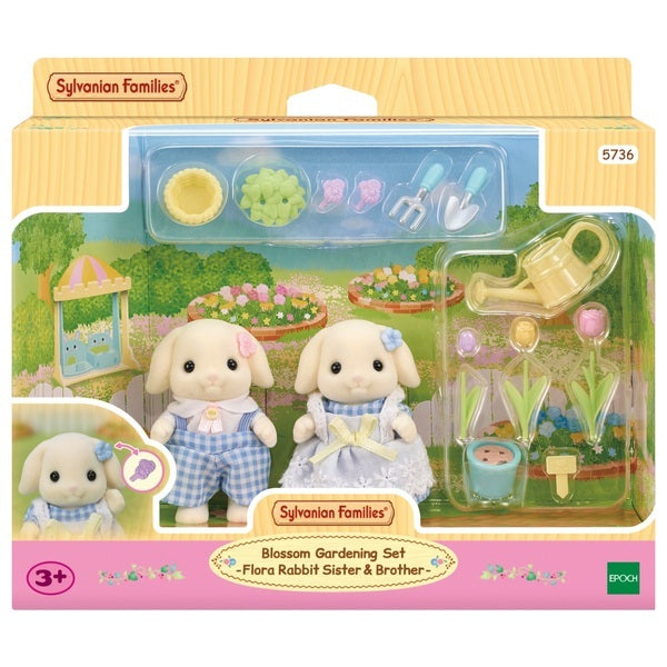 Blossom Gardening Set Flora Rabbit Sister And Brother