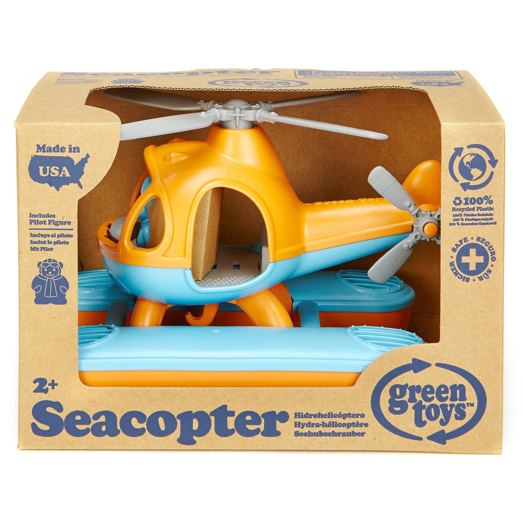 Green Toys Sea Copter Orange