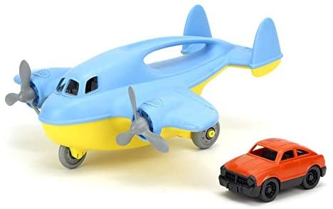 Green Toys Cargo Plane W Mini Car