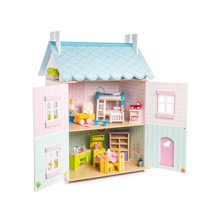 Dolls House Blue Bird Cottage