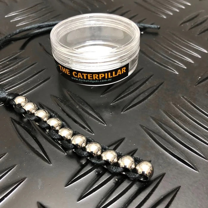 Kaiko Hand Caterpillar Fidget Black