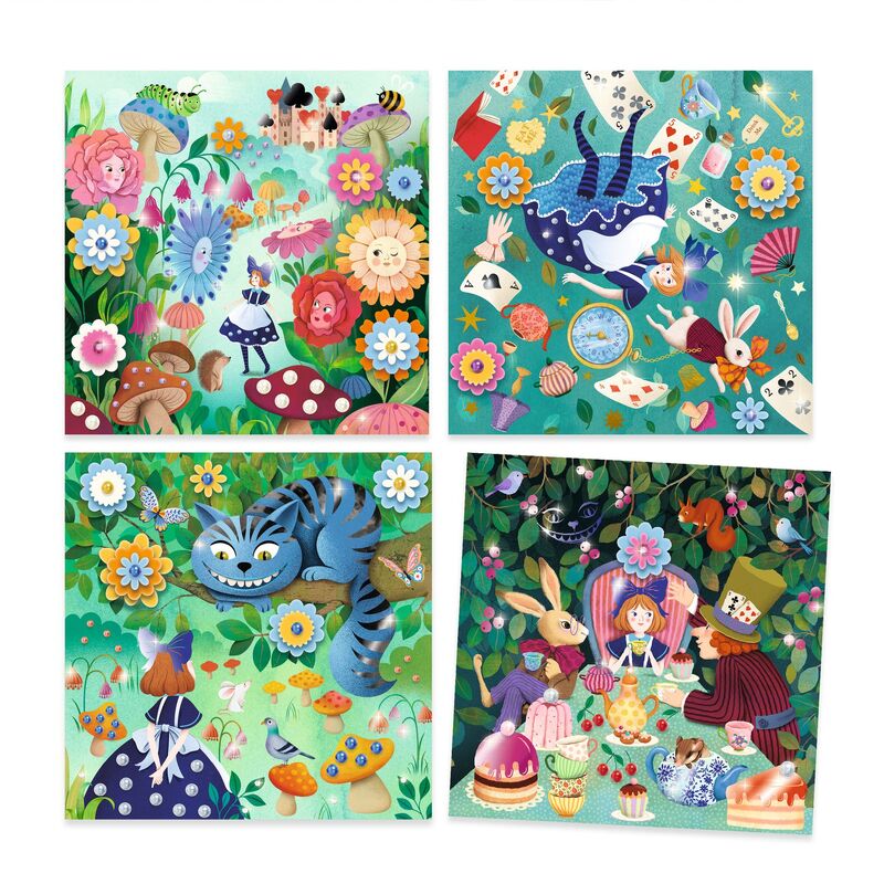 Fairy Tales To Decorate Set In Wonderland