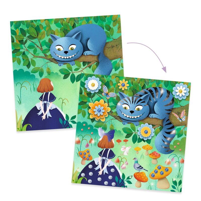 Fairy Tales To Decorate Set In Wonderland