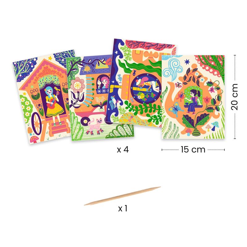 Scratch Cards Wacky Houses