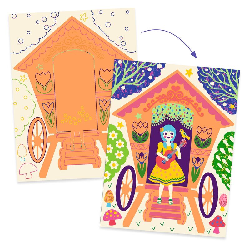 Scratch Cards Wacky Houses