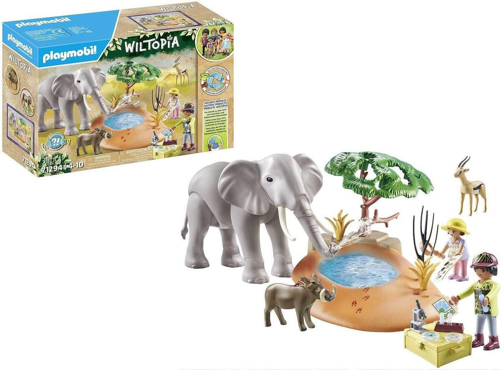 Playmobil Wiltopia Elephant Waterhole 71294