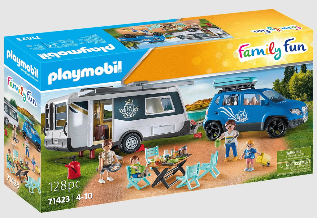 Playmobil Caravan With Car 71423