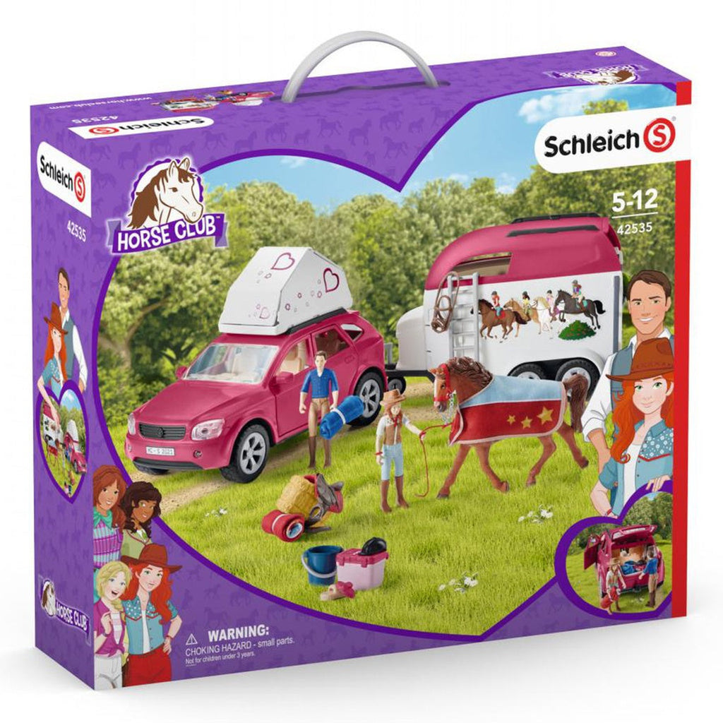 Horse Adventures W Car & Trailer 42535