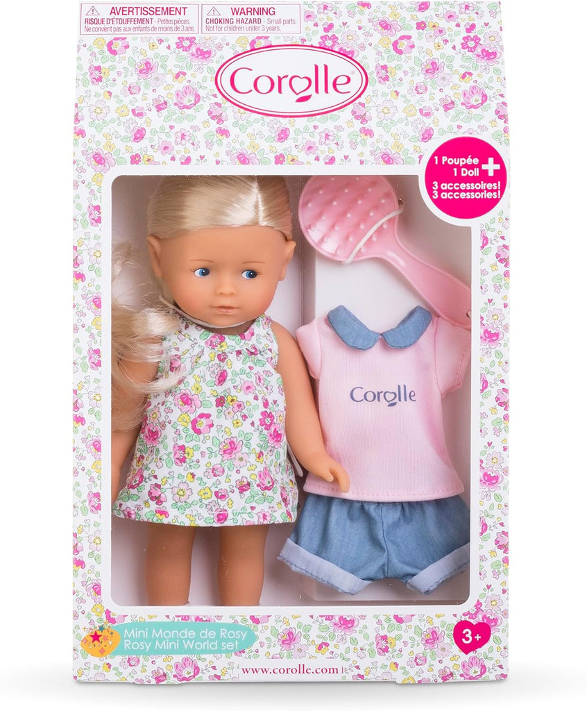 Corolle 20cm Mini Rosy World Set