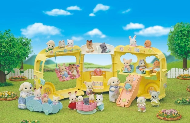 Rainbow Fun Nursery Bus