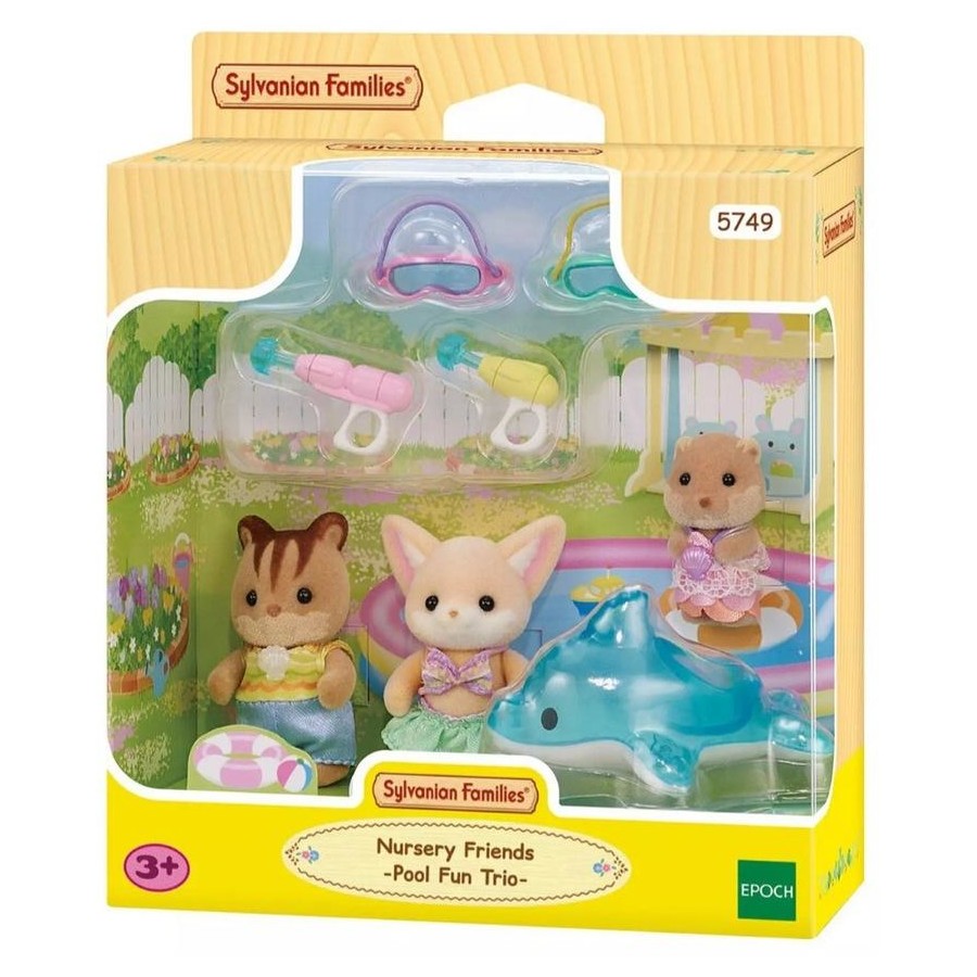 Nursery Friends Pool Fun Trio