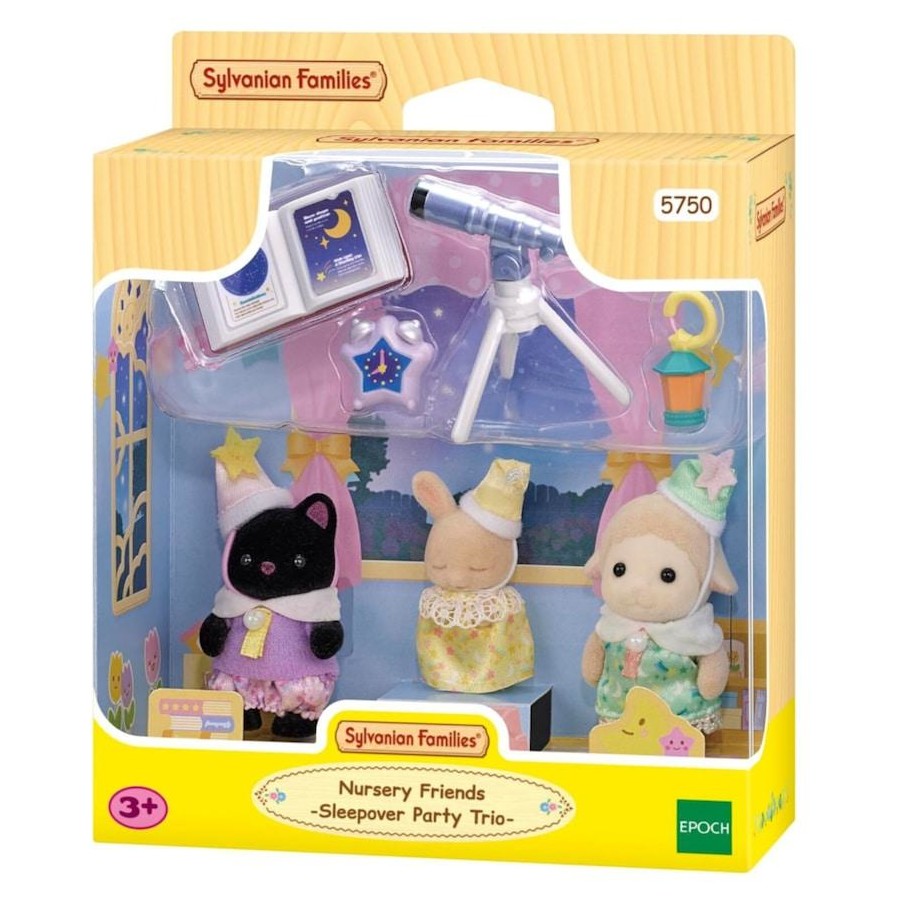Nursery Friends Sleepover Party Trio
