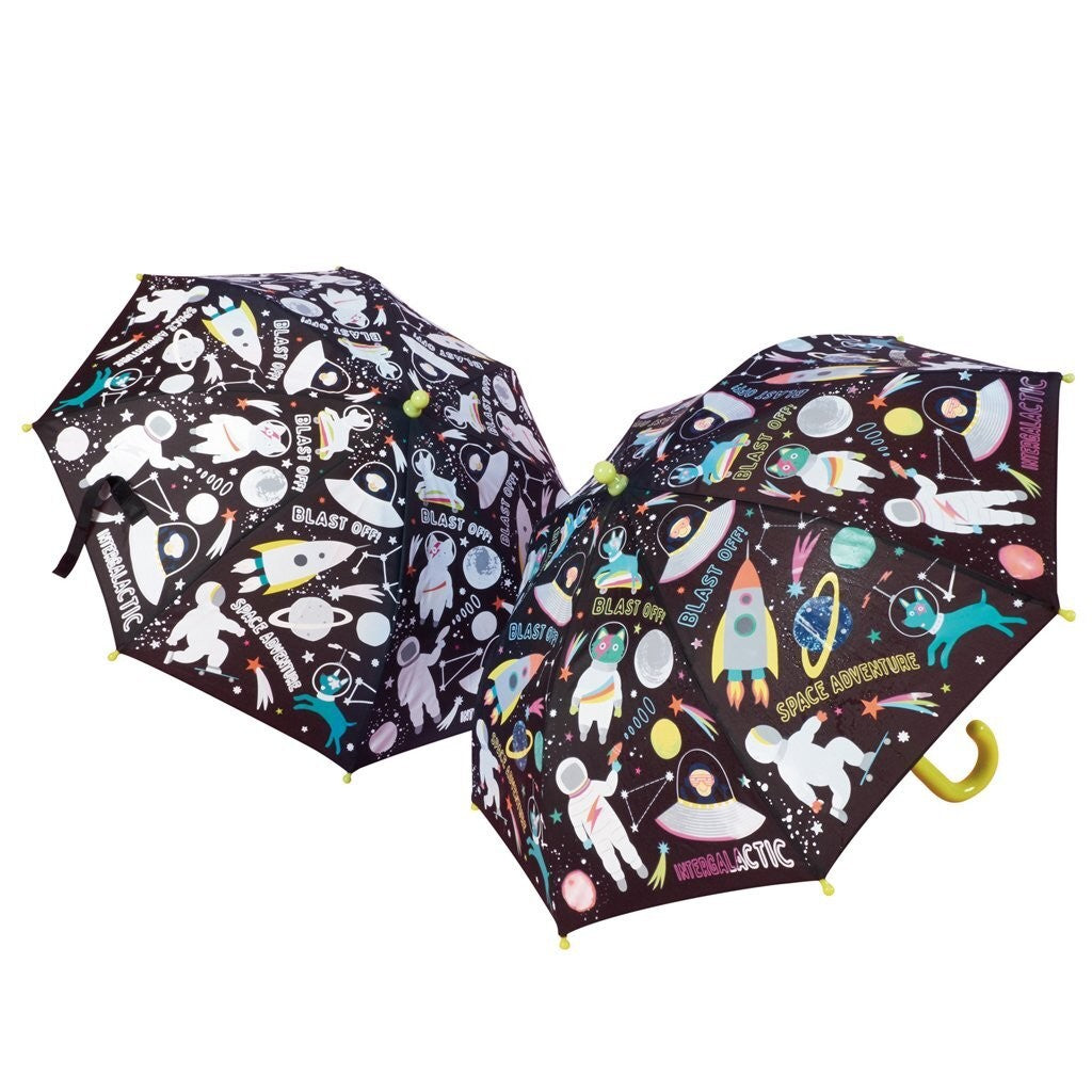 Colour Changing Umbrella Space