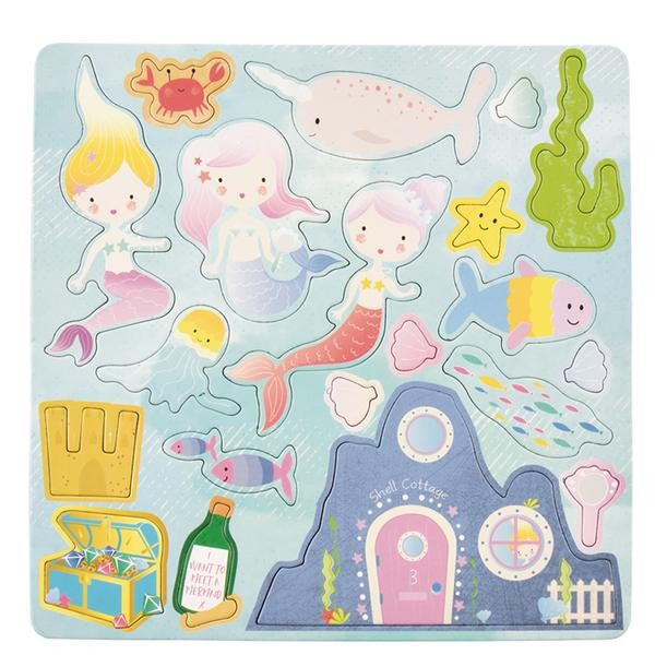 Floss & Rock Tin Of Magnetic Games Merma