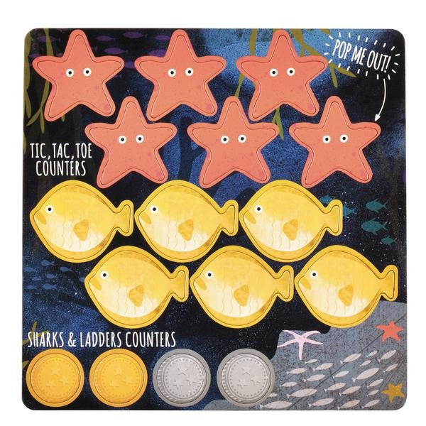 Floss & Rock Tin Of Magnetic Games Sea