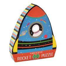 Floss & Rocks Shaped Puzz Rocket 12 Pces