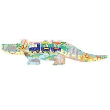 Floss & Rocks Shaped Puzz Jungle 20 Pce