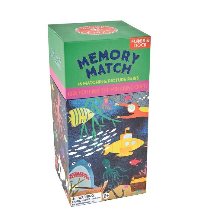 Floss & Rocks Memory Match Deep Sea