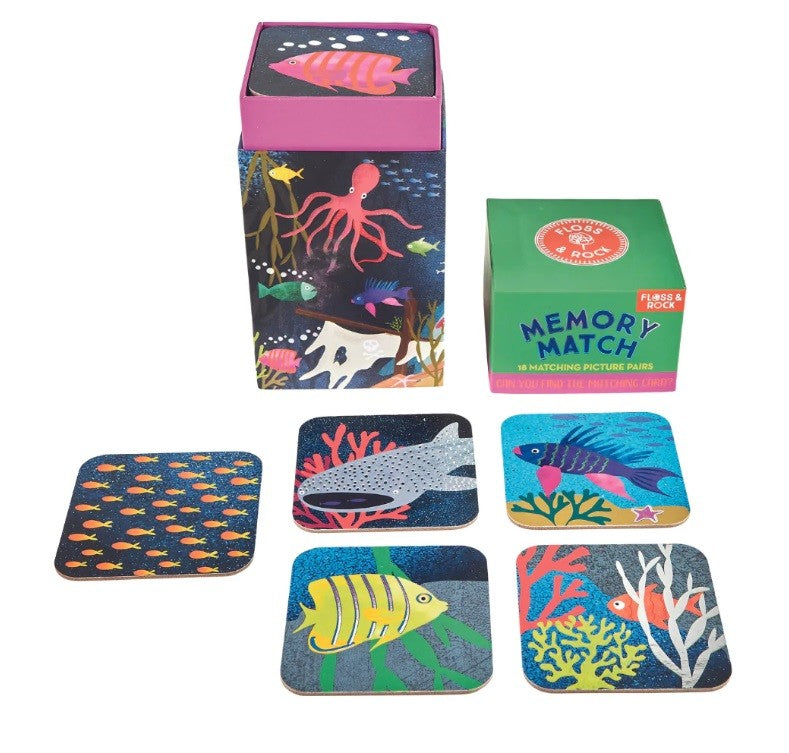 Floss & Rocks Memory Match Deep Sea