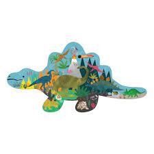 Floss & Rocks Shaped Puzz Dinosaur 20 Pce