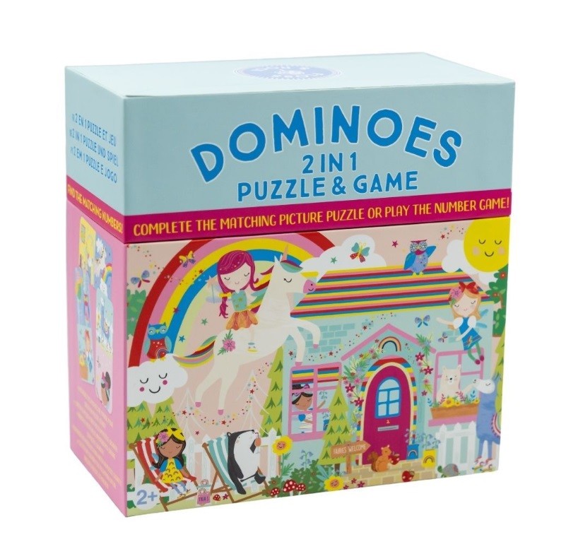 Floss & Rocks Dominoes Rainbow Fairy