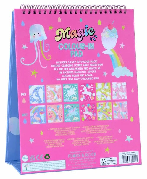 Floss & Rocks Magic Water Flip Pad Fantasy