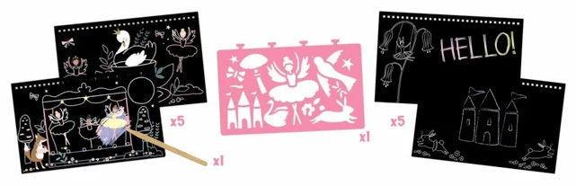 Floss & Rocks Scratch & Play Enchanted