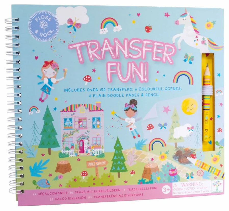 Floss & Rocks Transfer Magic Rainbow Fairy