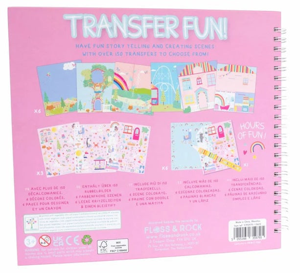 Floss & Rocks Transfer Magic Rainbow Fairy
