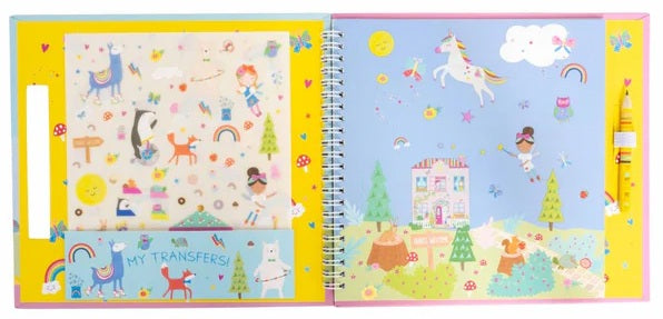 Floss & Rocks Transfer Magic Rainbow Fairy