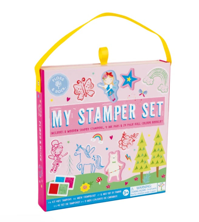 Floss & Rocks My Stamper Set Rainbow Fairy