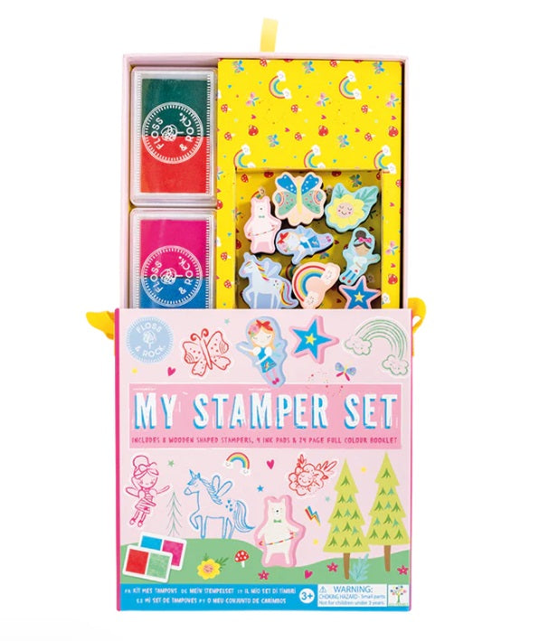 Floss & Rocks My Stamper Set Rainbow Fairy