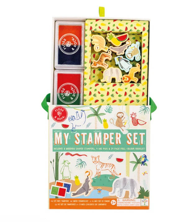 Floss & Rocks My Stamper Set Jungle