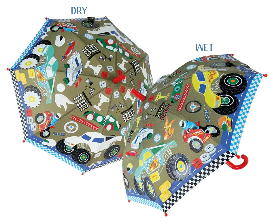 Colour Changing Umbrella Cars