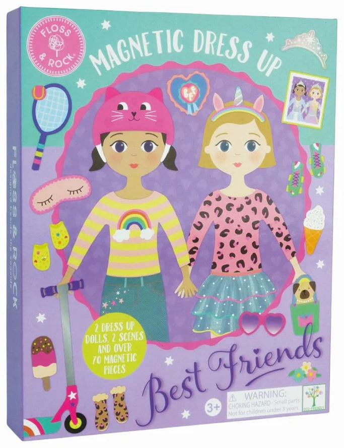 Floss & Rocks Magnetic Dressup Best Friends