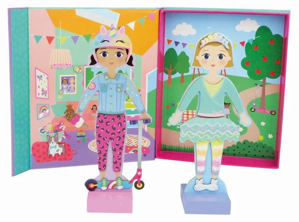 Floss & Rocks Magnetic Dressup Best Friends
