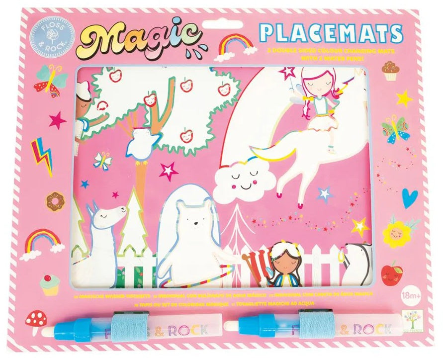 Floss & Rocks Magic Water Mats Rainbow Fairy