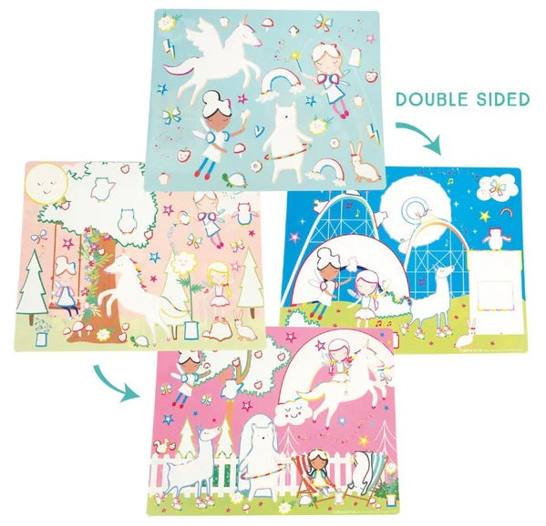 Floss & Rocks Magic Water Mats Rainbow Fairy