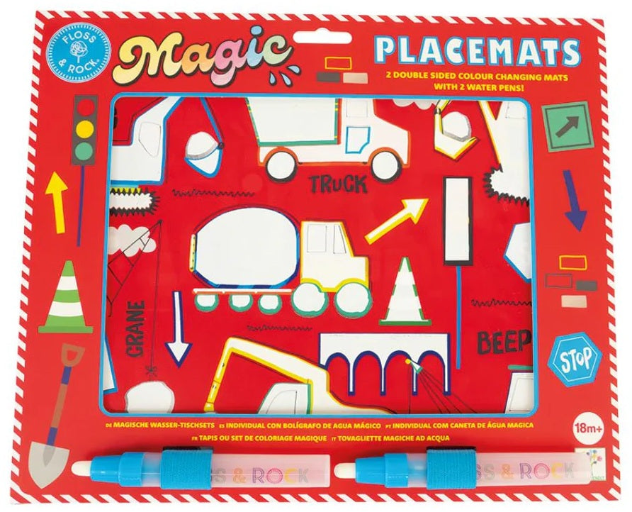 Floss & Rocks Magic Water Mats Construction