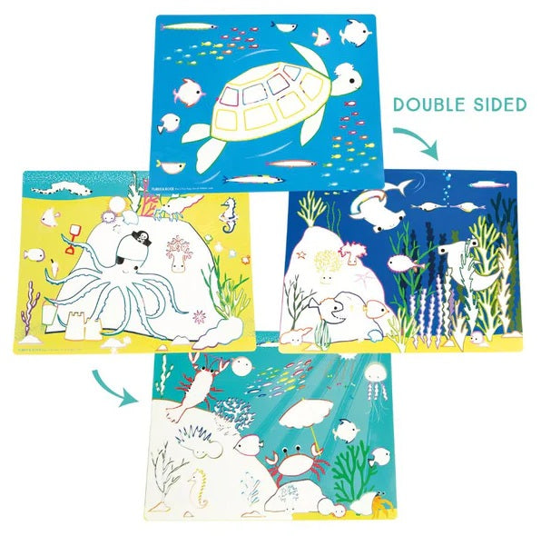 Floss & Rocks Magic Water Mats Ocean