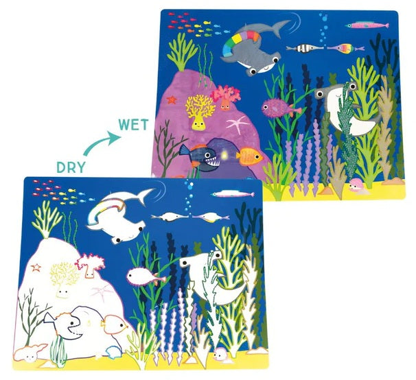 Floss & Rocks Magic Water Mats Ocean