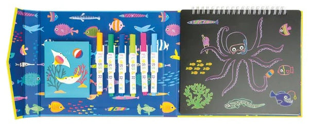 Floss & Rocks Chalkboard Ocean