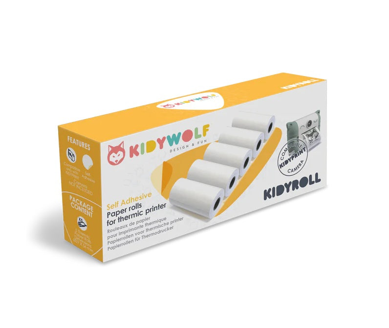 Kidyroll Thermal Paper Self Adhesive