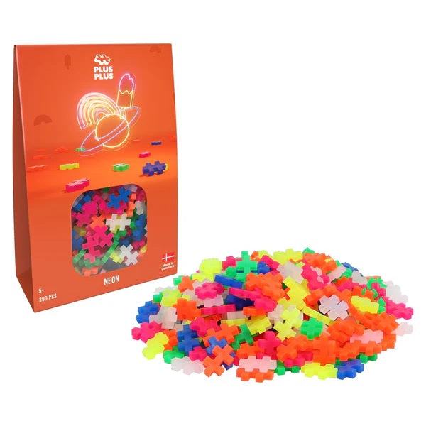 Plus Plus 300pce Neon