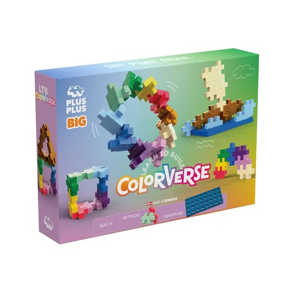 Plus Plus Big Learn To Build Colorverse