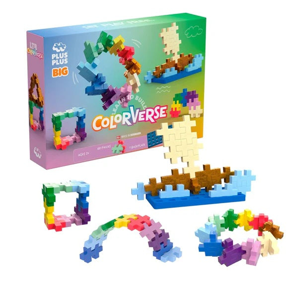 Plus Plus Big Learn To Build Colorverse