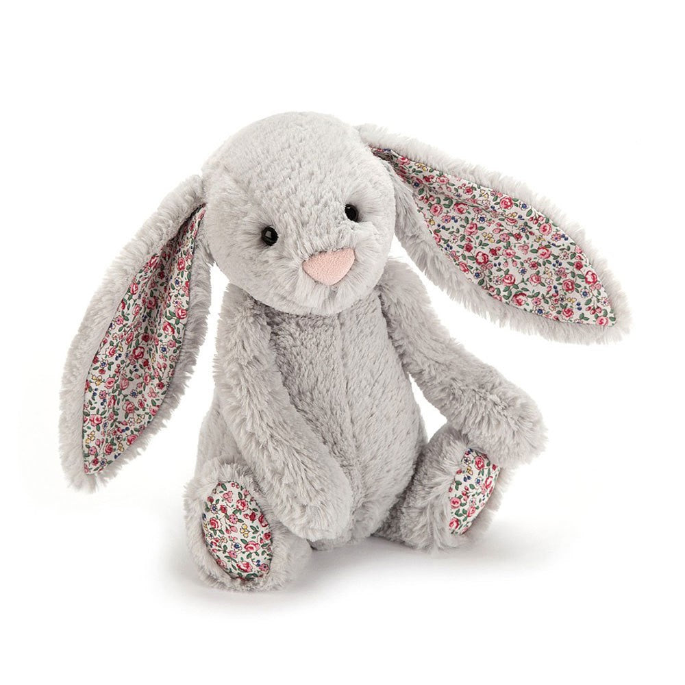 Jellycat Blossom Bashful Bunny Medium Silver