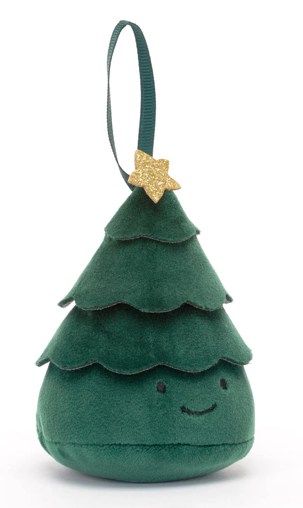 Jellycat Xmas Festive Folly Christmas Tree Ornament