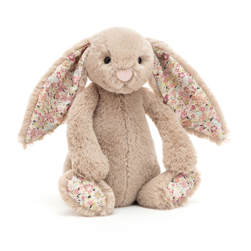 Jellycat Blossom Bashful Bunny Small Bea Beige